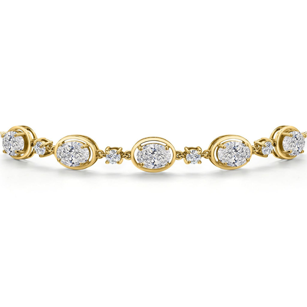 Bracelet in 925 Yellow Gold Plated Silver