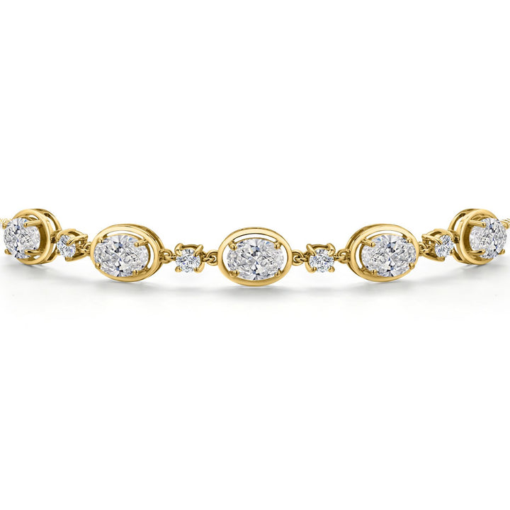 Bracelet in 925 Yellow Gold Plated Silver