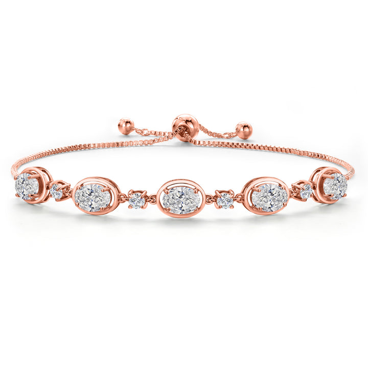 Bracelet in 925 Rose Gold Plated Silver