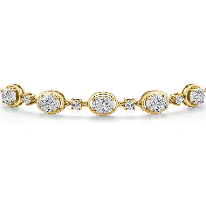 Bracelet in 925 Yellow Gold Plated Silver