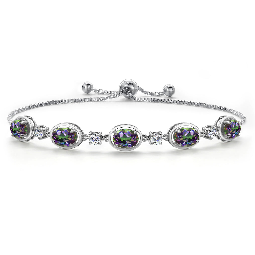 Green Mystic Topaz_Bracelet in 925 Sterling Silver