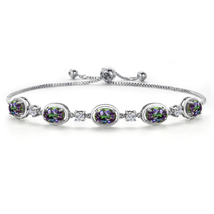Green Mystic Topaz_Bracelet in 925 Sterling Silver