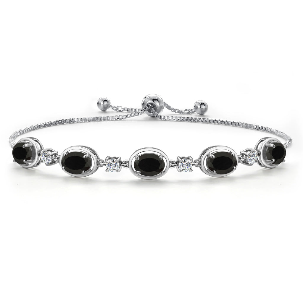 Onyx - December_Bracelet in 925 Sterling Silver