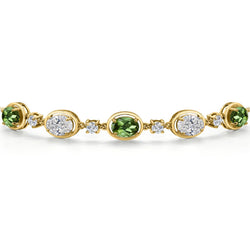 Bracelet in 925 Yellow Gold Plated Silver