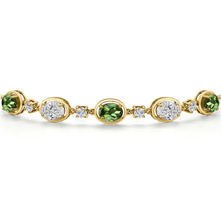 Bracelet in 925 Yellow Gold Plated Silver