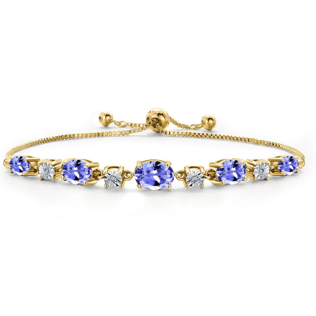 Bracelet in 925 Yellow Gold Plated Silver