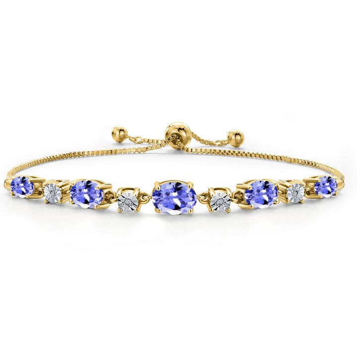 Bracelet in 925 Yellow Gold Plated Silver