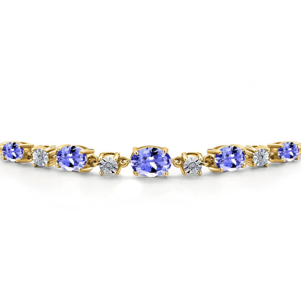 Bracelet in 925 Yellow Gold Plated Silver