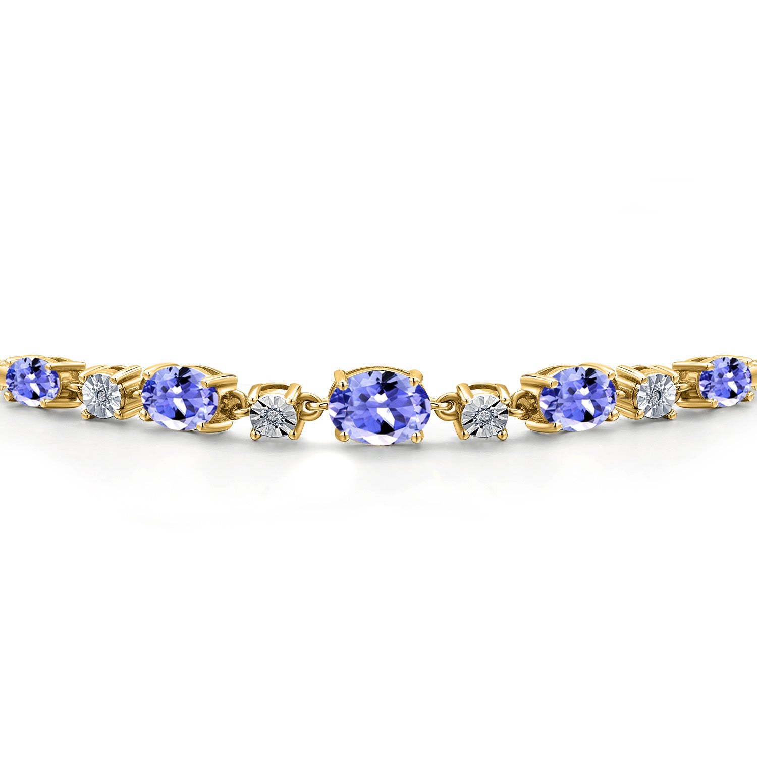 Bracelet in 925 Yellow Gold Plated Silver
