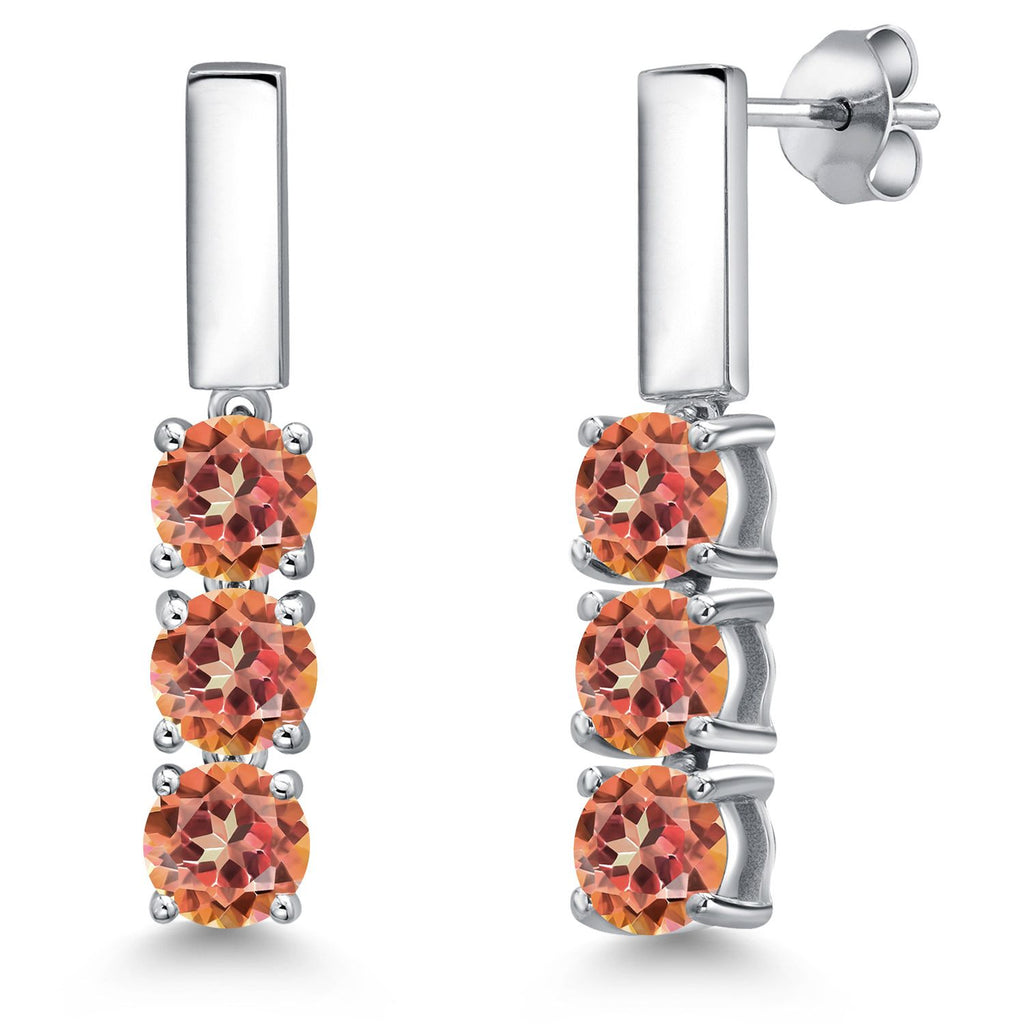 Ecstasy Mystic Topaz_Earrings in 925 Sterling Silver