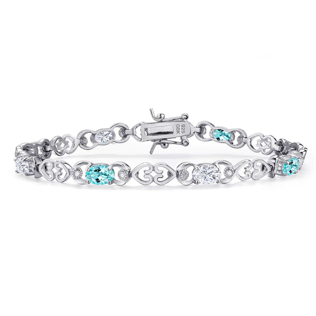 Apatite_Bracelet in 925 Sterling Silver