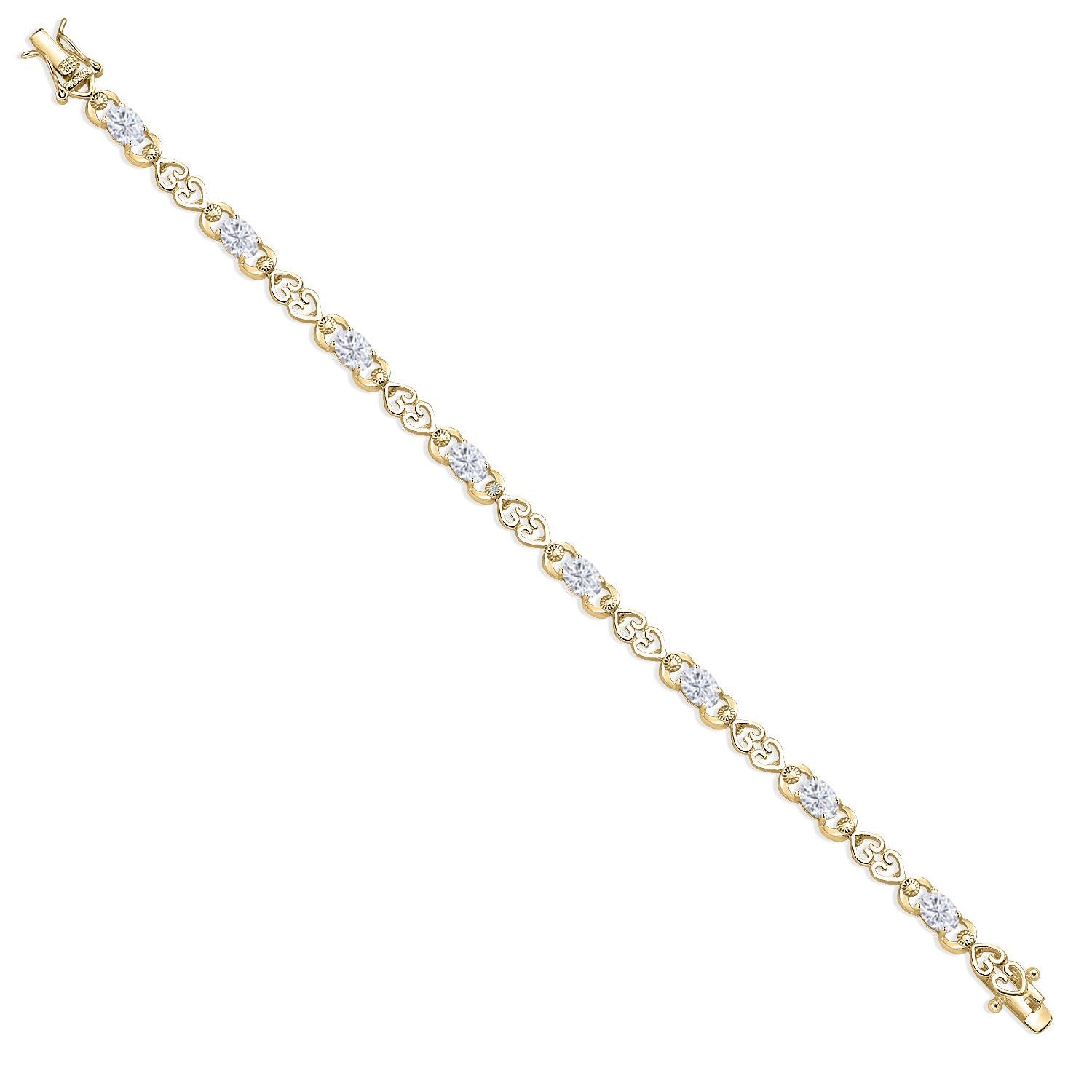 Bracelet in 925 Yellow Gold Plated Silver