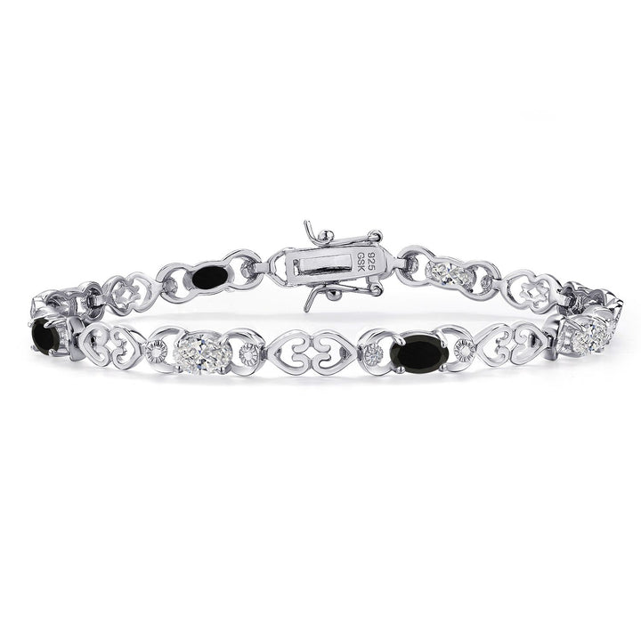 Onyx - December_Bracelet in 925 Sterling Silver