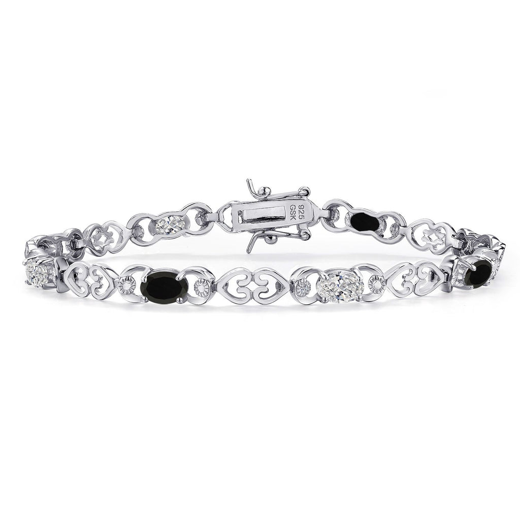 Onyx - December_Bracelet in 925 Sterling Silver