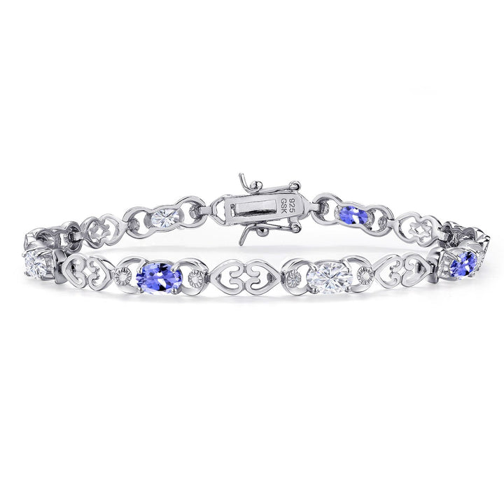 Tanzanite - December_Bracelet in 925 Sterling Silver