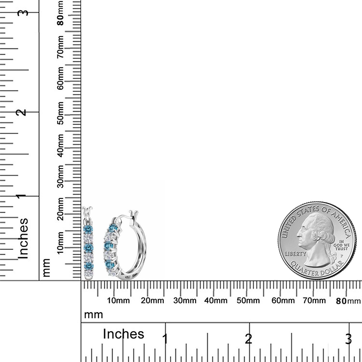 Earrings in 925 Sterling Silver