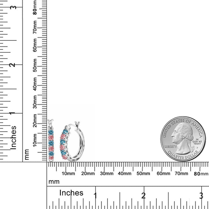 Earrings in 925 Sterling Silver