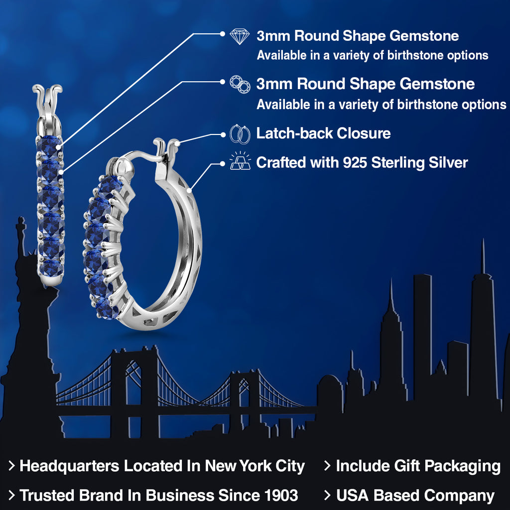 Earrings in 925 Sterling Silver