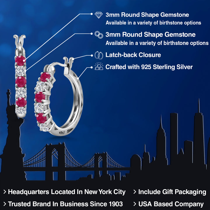 Earrings in 925 Sterling Silver