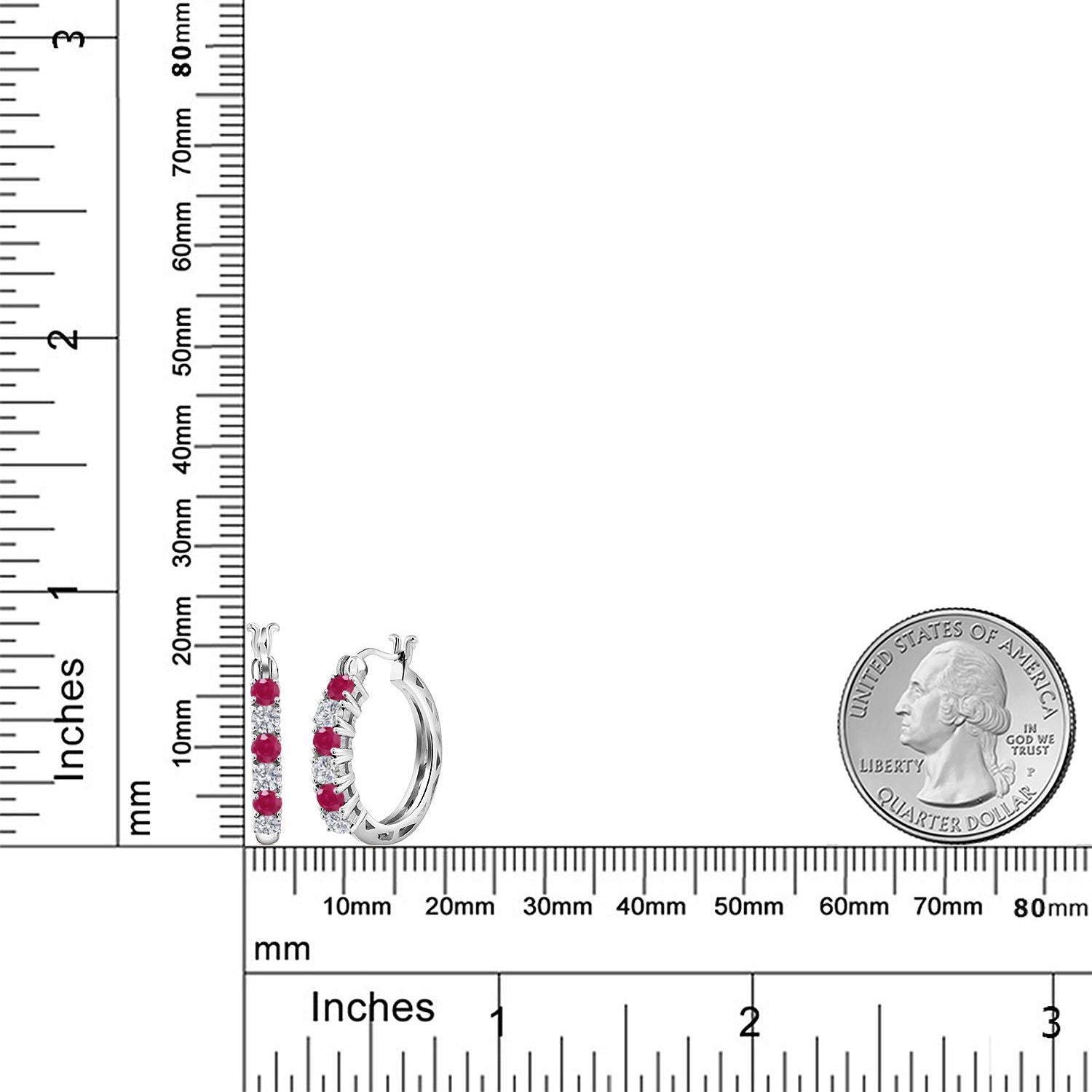 Earrings in 925 Sterling Silver