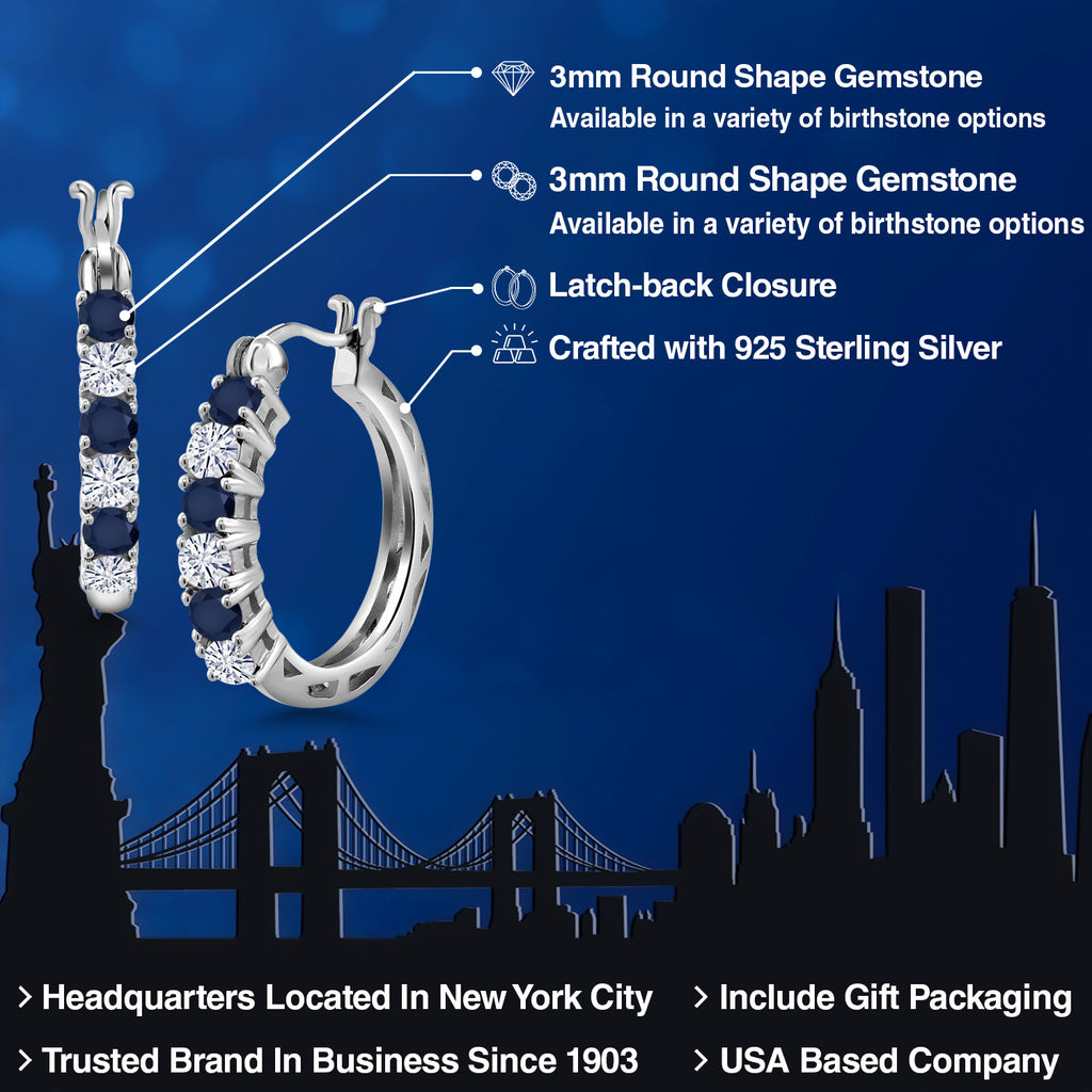 Earrings in 925 Sterling Silver