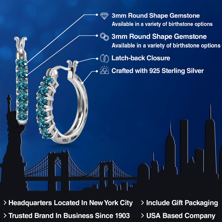 Earrings in 925 Sterling Silver