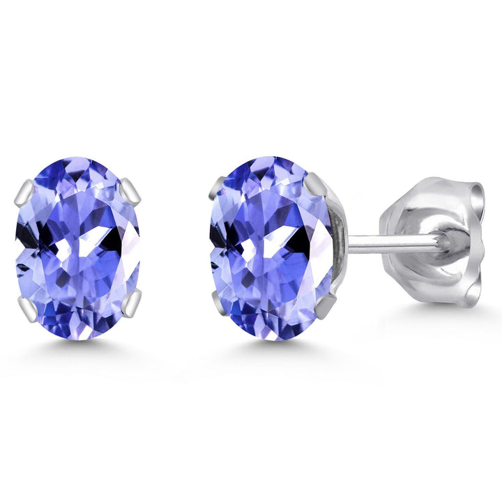 Tanzanite - December_Earrings in 925 Sterling Silver