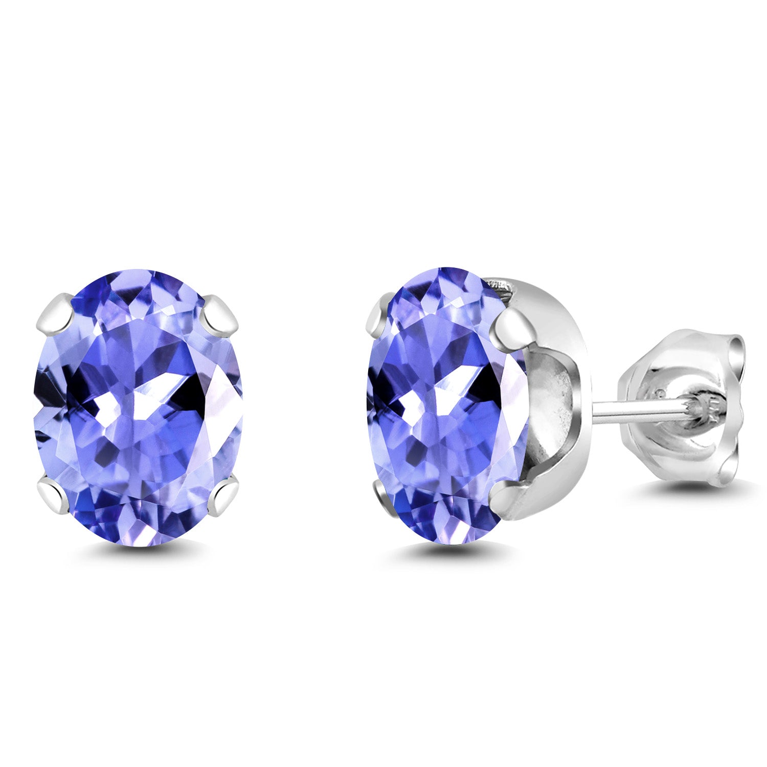 Tanzanite - December_Earrings in 925 Sterling Silver