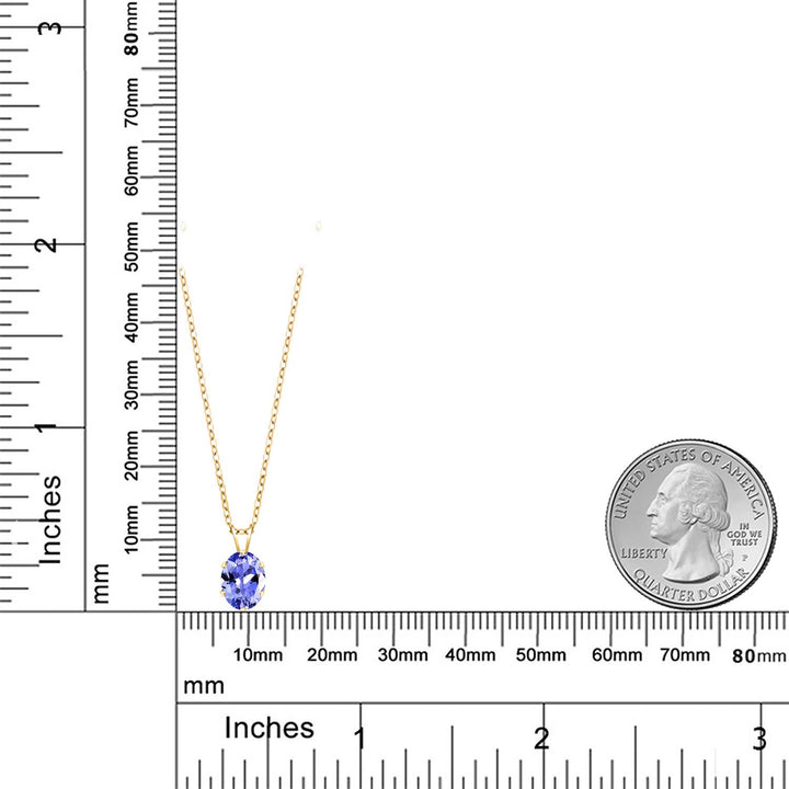 Garnet-Checkerboard - January_Pendant in 925 Yellow Gold Plated Silver
