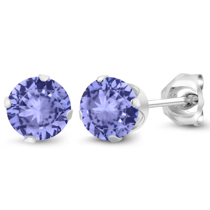Tanzanite - December_Earrings in 925 Sterling Silver