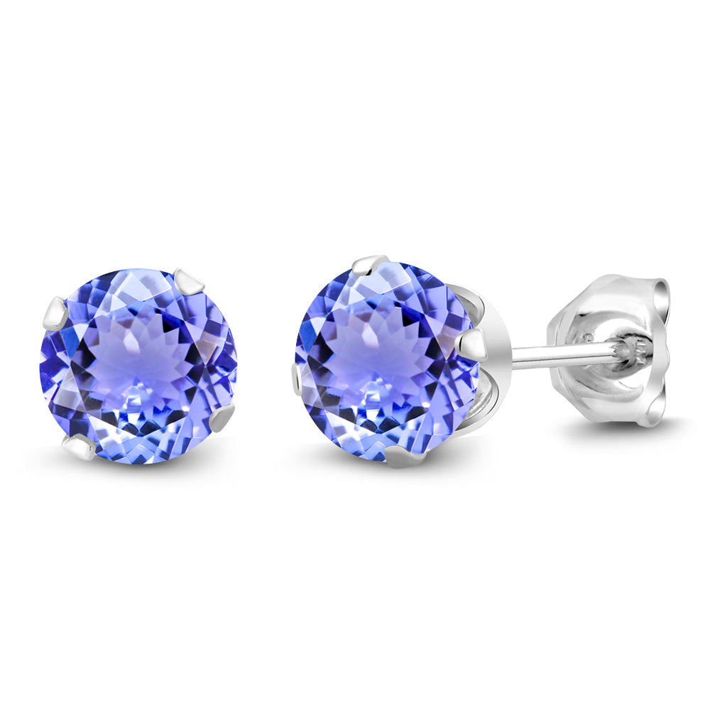 Tanzanite - December_Earrings in 925 Sterling Silver
