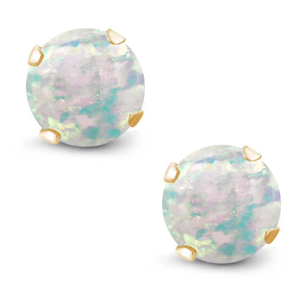 Earrings in 925 Yellow Gold Plated Silver