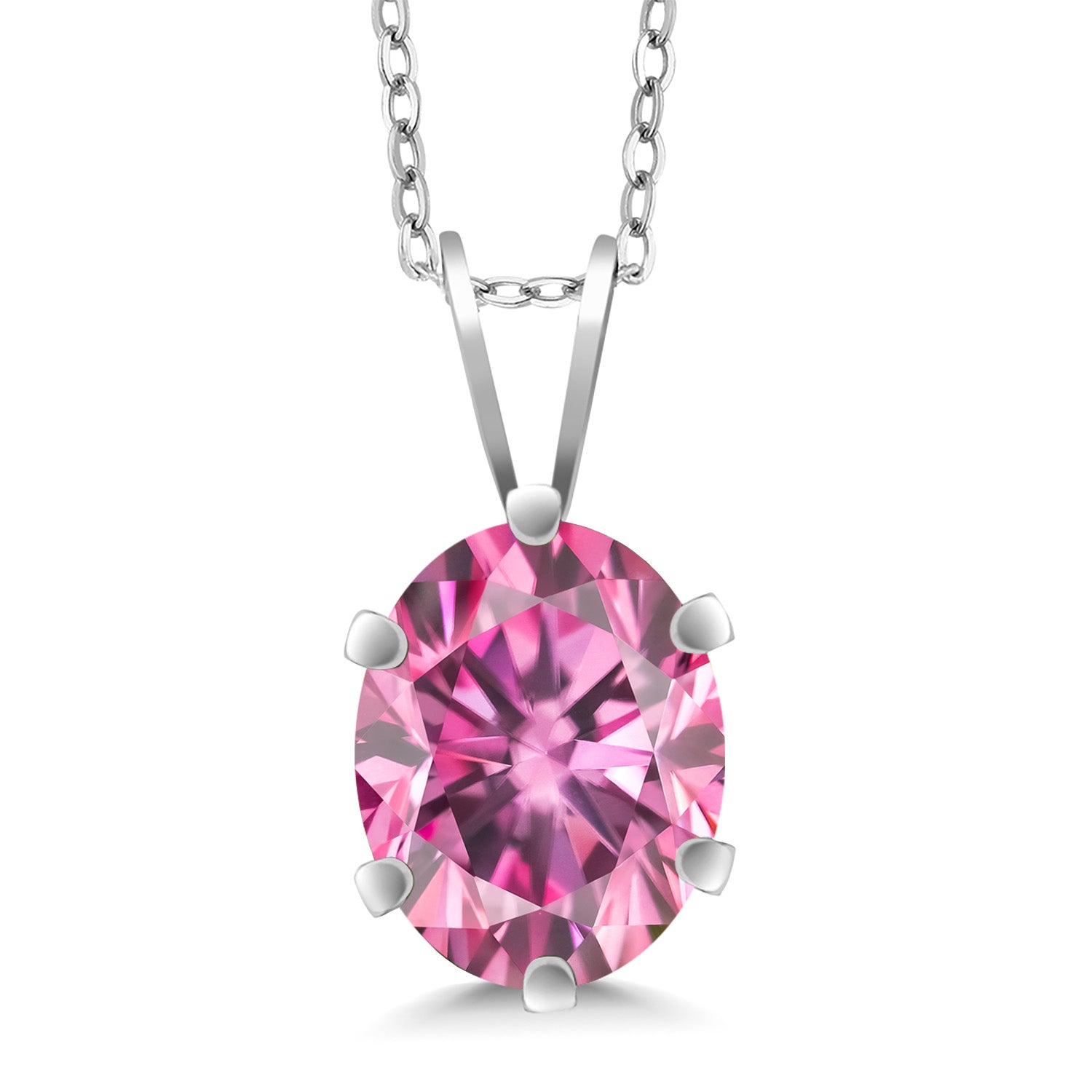 Pink Moissanite - April