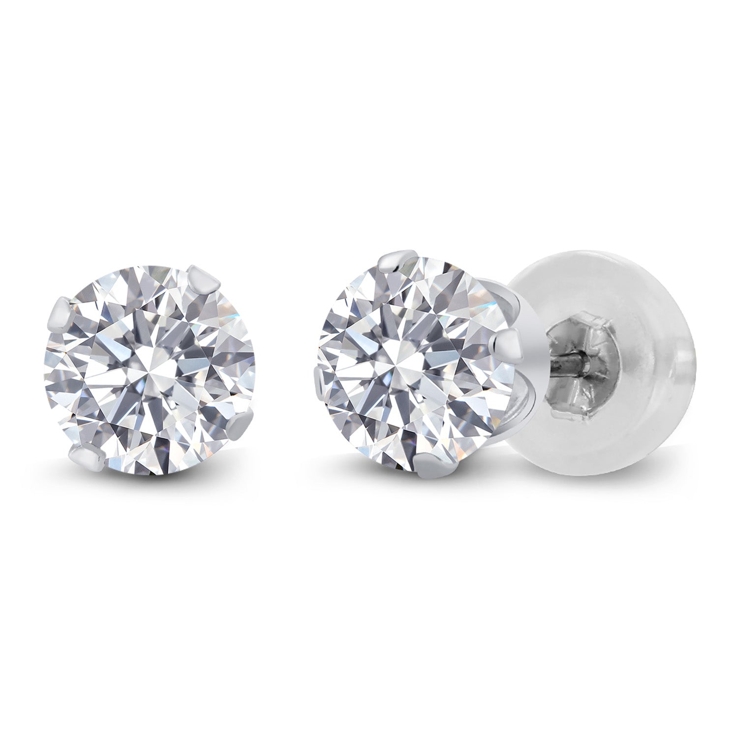 E - F_Earrings in 14K White Gold