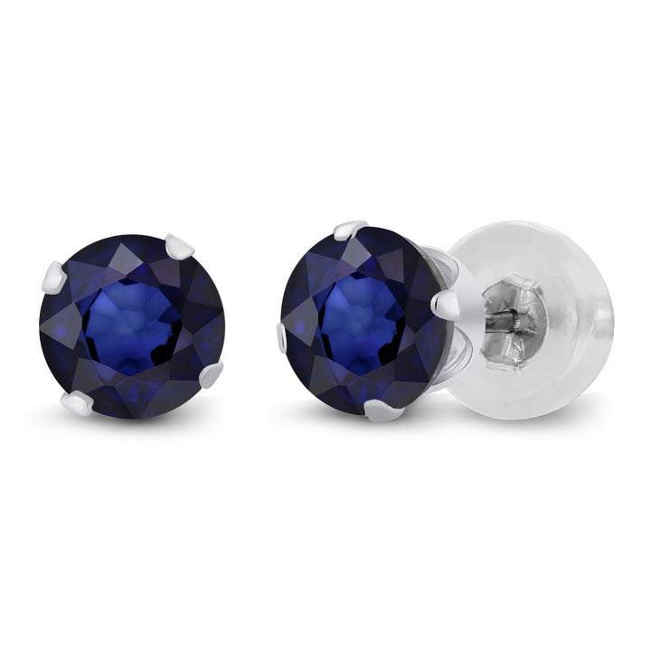 Earrings in 14K White Gold