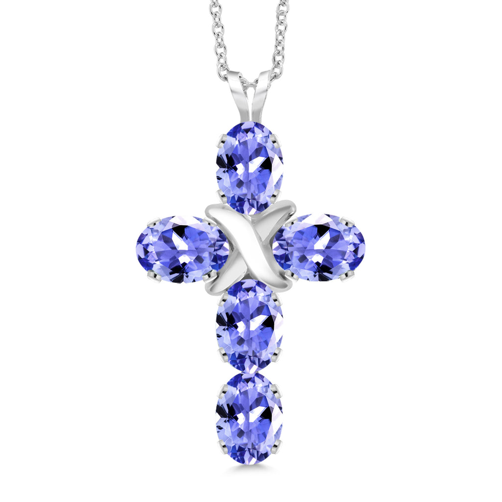 Tanzanite - December_Pendant in 925 Sterling Silver