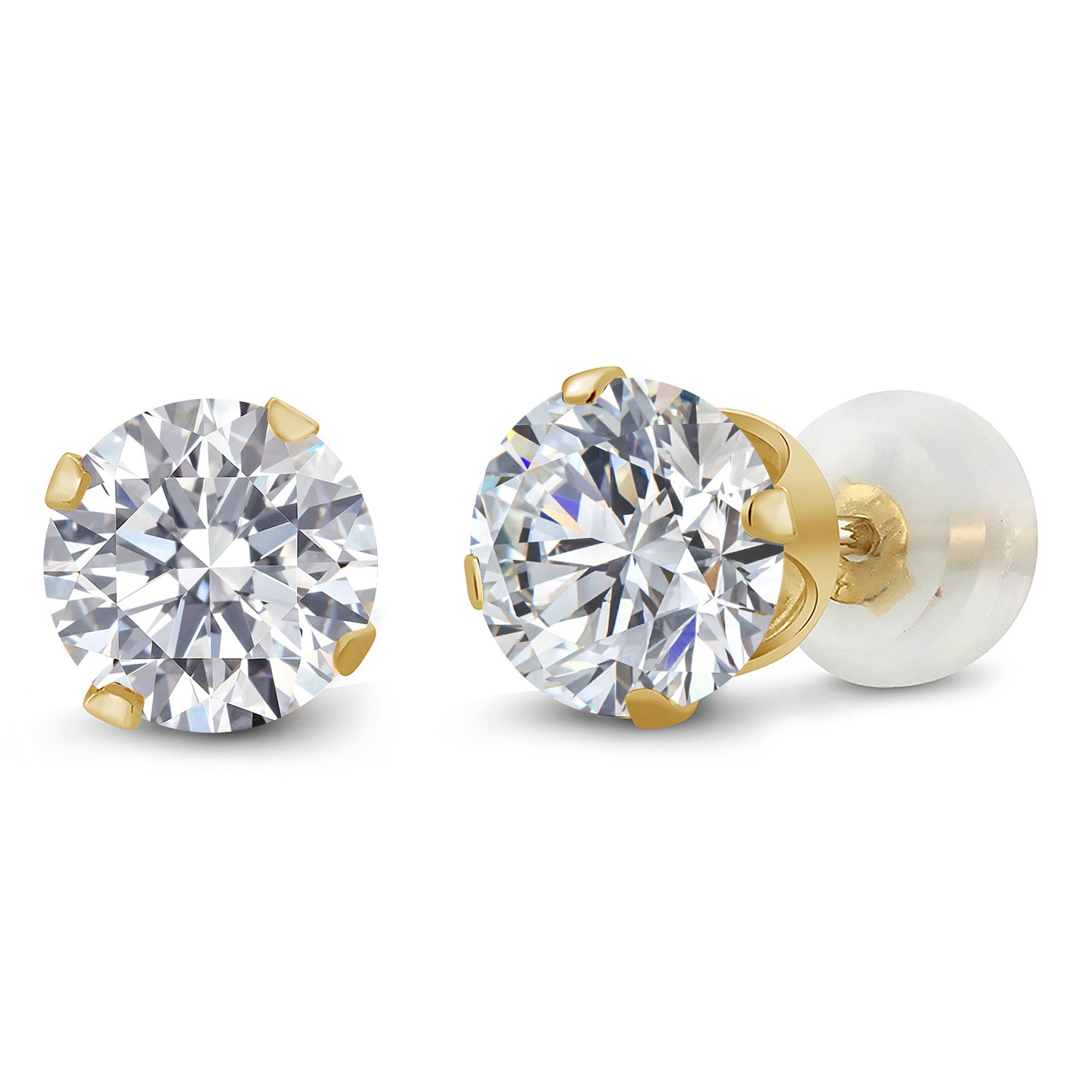 E - F_Earrings in 10K Yellow Gold