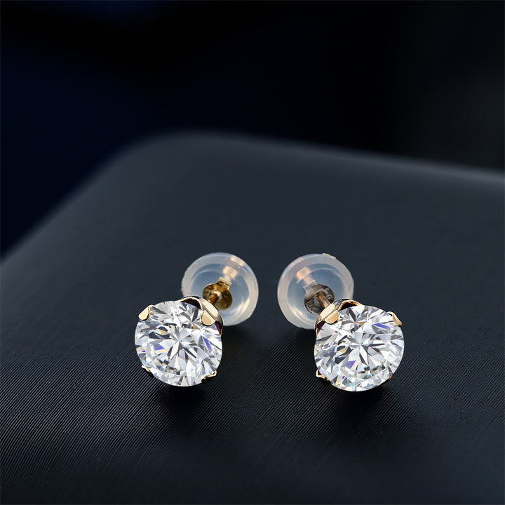 E - F_Earrings in 10K Yellow Gold