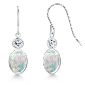 Earrings in 14K White Gold