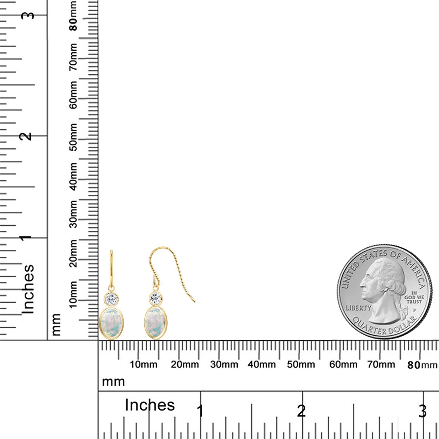 Earrings in 14K Yellow Gold