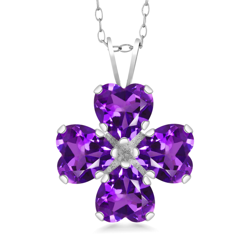 Amethyst_Pendant in 925 Sterling Silver