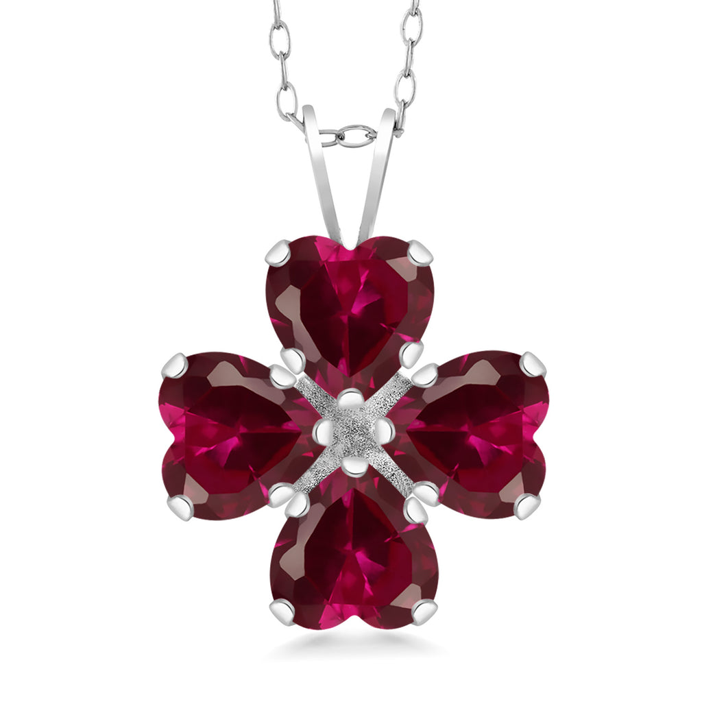 Created Ruby_Pendant in 925 Sterling Silver