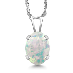 Pendant in 14K White Gold