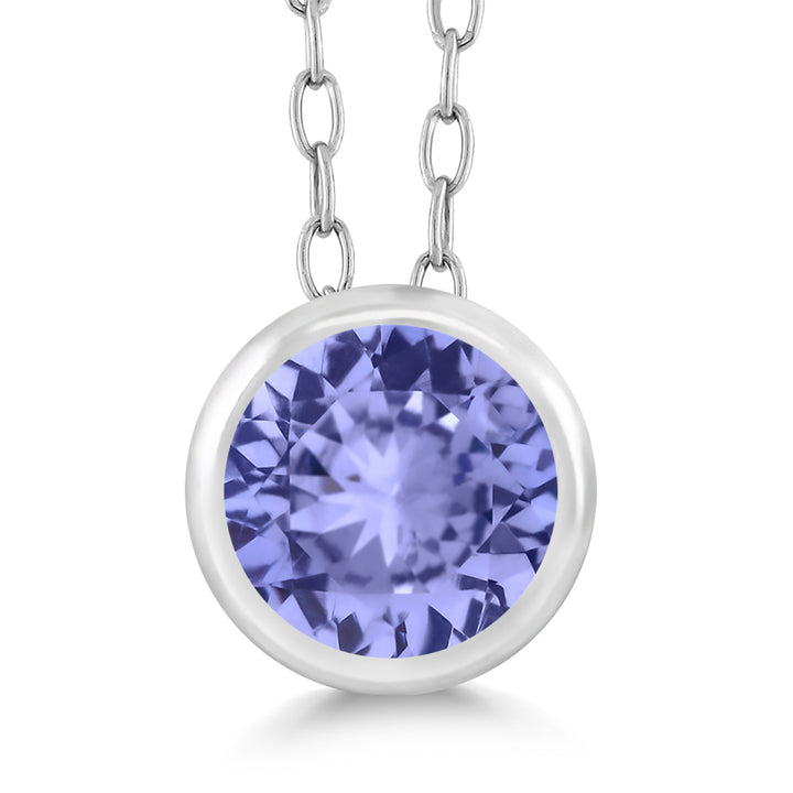 Tanzanite - December_Pendant in 925 Sterling Silver