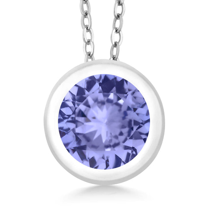 Tanzanite - December_Pendant in 925 Sterling Silver