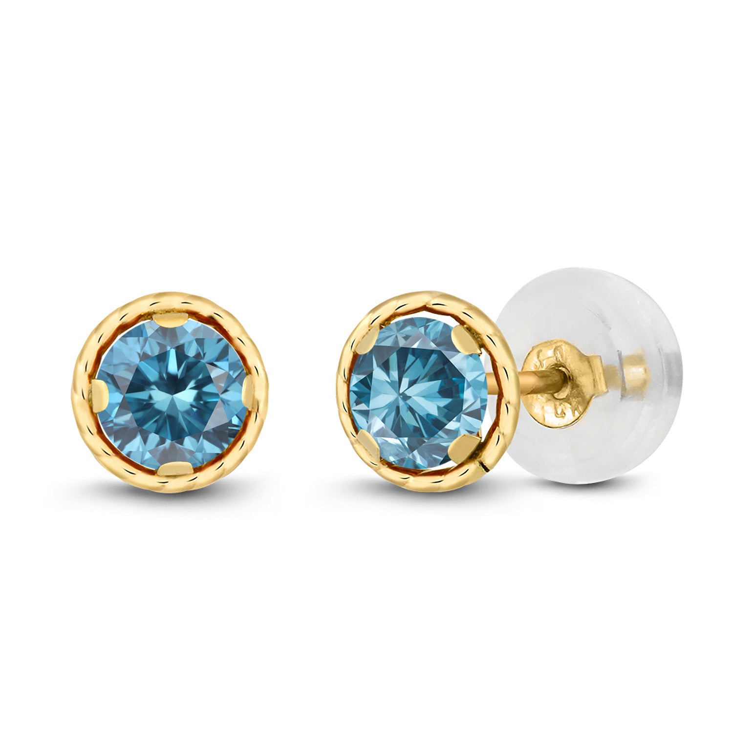 Earrings in 14K Yellow Gold