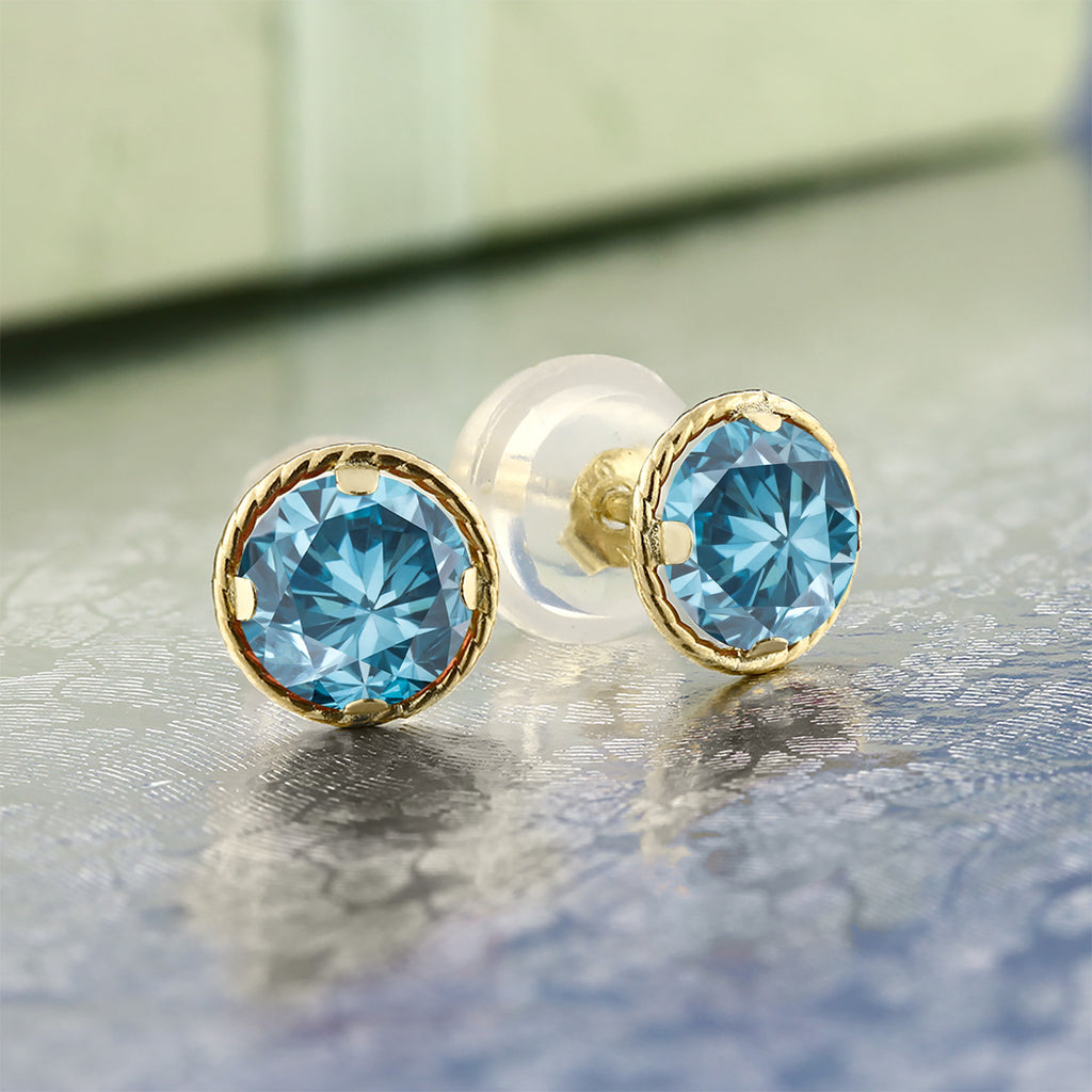 Earrings in 14K Yellow Gold