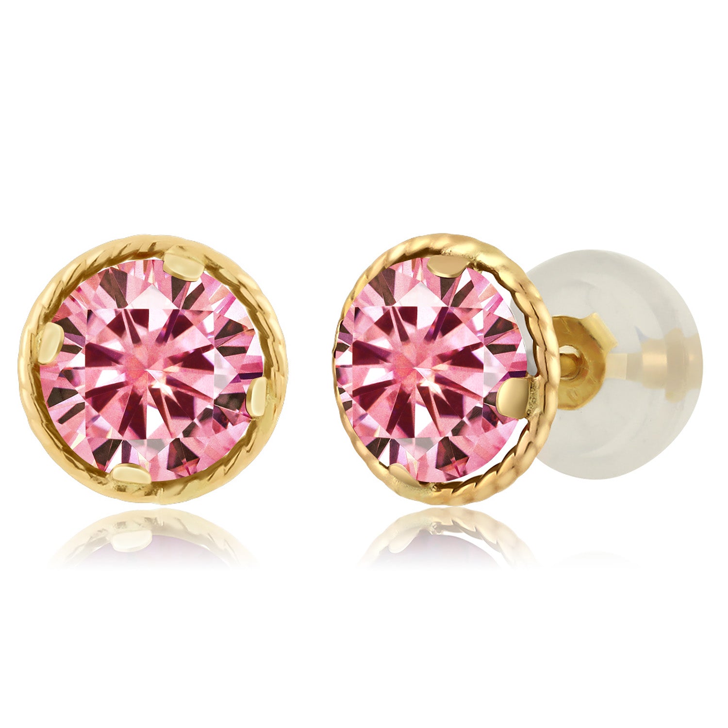 Pink Moissanite - April