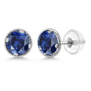 Earrings in 14K White Gold