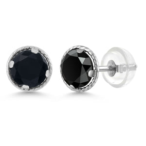 Earrings in 14K White Gold